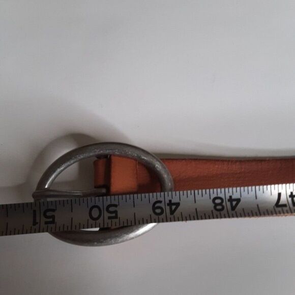 Lucky Brand Leather Belt size M/L 51" Long - Picture 10 of 11